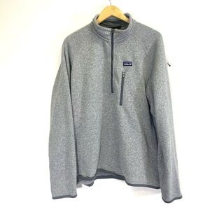 Patagonia Gray Quarter-Zip Jacket